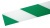 Jelölőszalag, 50 mm x 30 m, 0,7 mm, DURABLE, "DURALINE ", zöld-fehér